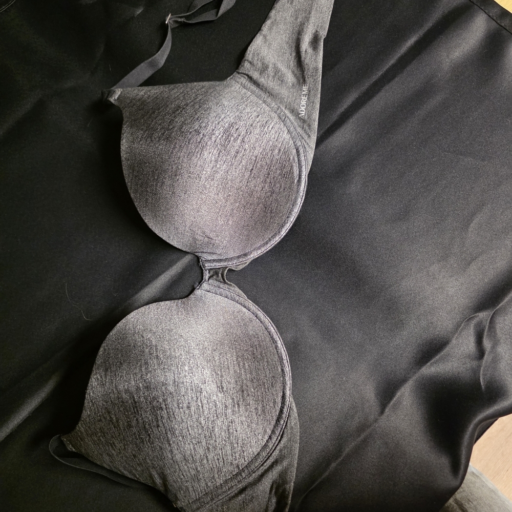 Black Adore Me Bra